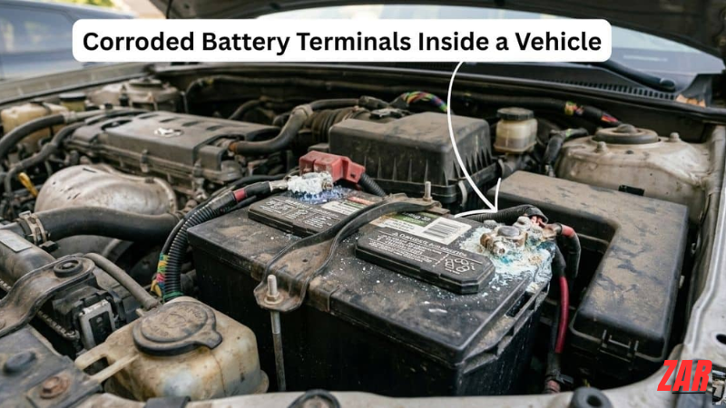 What Happens When Battery Terminals Corrode | MaazElectronics
