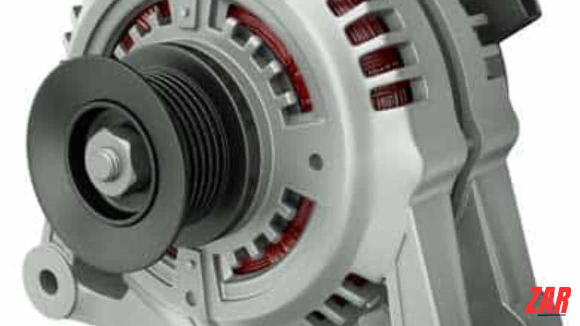 Picture of a car alterator,Image source - Breakerlink