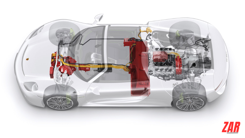 Porsche 918 Hybrid Engine Compartments | Motorauthority